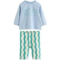 Next Shirt & Leggings 2-teiliges Baby-Set mit Oberteil und Leggings (2-tlg)