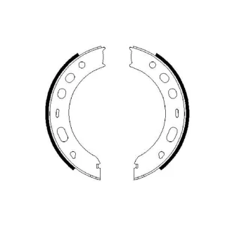Bosch Bremsbacken hinten Porsche 911 924 928 944 968 Boxster Cayman