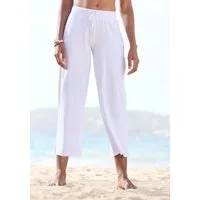 Beachtime by Lascana 7/8-Strandhose aus weichem Jersey, Wide-Leg, Jogginghose, Relaxhose