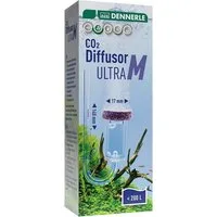 DENNERLE CO2 Diffusor CO2 Diffusor Ultra, 200 l, CO2 Zugabegerät, Für Aquarien bis 100 Liter