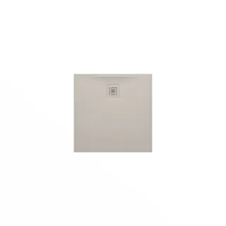 LAUFEN Duschwanne PRO 800x800x29 Marbond Ablauf seitl Beige matt, H2109501860001 H2109501860001