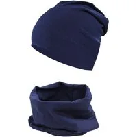 TupTam Beanie TupTam Jungen Beanie Mütze und Schlauchschal 2er Set