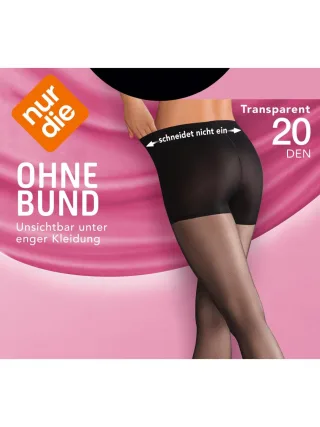 NUR DIE Strumpfhose Ohne Bund 20 DEN