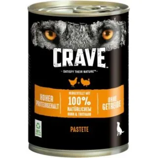 CRAVE Adult Rind, Huhn & Chiccorée 24x400 g