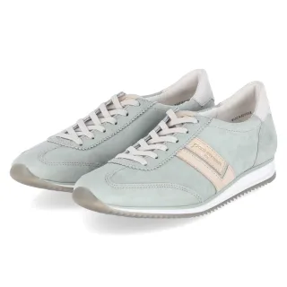 Paul Green Slip-On-Sneaker  Grün - Gr. 36 -  Leder und Textil