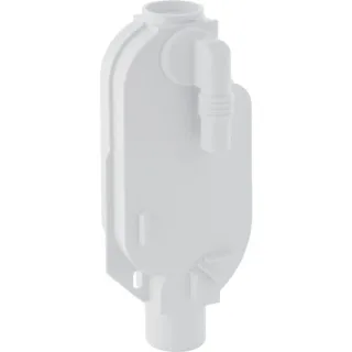 Geberit Siphonkörper weiß zu Wandeinbausiphon für Waschmaschine 862173111