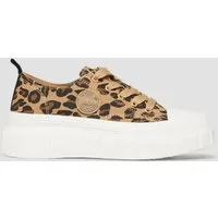 s.Oliver Sneakers Sneaker Textil-Sneaker mit Plateau-Sohle