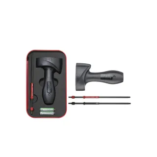 Wiha Drehmoment-Testgerät Torque QuickCheck Set 4-teilges Set mit Adapterklingen, Batterien und Box - 42086