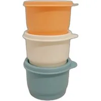 TUPPERWARE Vorratsdose Tupperware Kunterbunt 3er Set je110ml