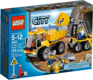 Lego City 4201 - Bagger mit Kipplaster