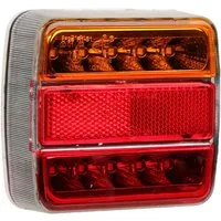 Diedrich Filmer GmbH Anhänger-Rückleuchte Universal LED Anhänger-Rückleuchte Heckleuchte, LED, Links oder Rechts Blinker Bremslicht Schlusslicht Reflektor etc