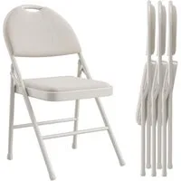 GarveeMore Klappstuhl Gästestuhl Klappstuhl Campingstuhl 2/4/6er Set Gartenstuhl (4 St)