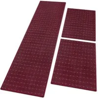 Floordirekt Bettumrandung Rapido, 4 Farben & 3 Größen, Bettvorleger, Höhe 5 mm, (3-tlg)