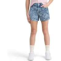 Abercrombie Kids Jeansshorts AFG HR RELAXED FLORAL DENIM SH mit All-Over Blumen Print for Girls