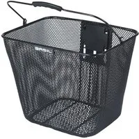Basil Fahrradkorb Basil Bilbao BE Vorderradkorb BasEasy schwarz, Stahl - feinmaschig / e