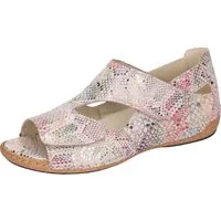 Waldläufer Heliett Sandale, Sommerschuh, Sandalette, Keilabsatz, geschlossene Ferse, H-Weite