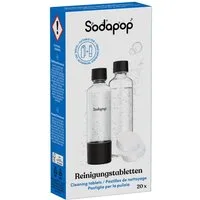Sodapop Wassersprudler Flasche SODAPOP Reinigungstabletten 20 Stück