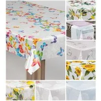 laro Tischdecke laro Wachstuch-Tischdecke Wachstischdecke Gartentischdecke