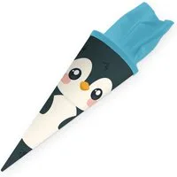 itenga Schultüte itenga Geschwister Schultüte 35cm Motiv KAWAII PINGUIN