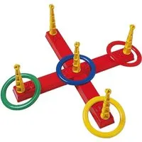 SIMBA Outdoor-Spielzeug Simba - Ringwurfspiel Kreuz Outdoor Ringewerfen Zielwurfspiel Gartensp