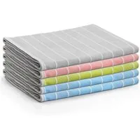 Das Blaue Wunder® BRILLANT Putztücher mit Bambusfasern, streifen- und fusselfreie Reinigungstücher (5er-Set 40x50cm, Reinigen und Trocknen auf Glas- und Spiegelflächen)