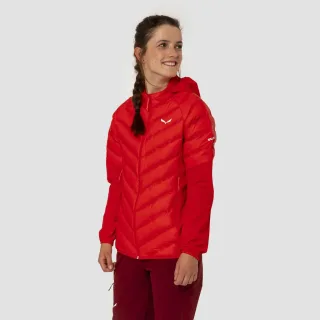 SALEWA - Agner Hybrid Daunenjacke Damen - Rot (Gr.40)