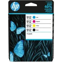 HP Druckerpatronen Original HP 912 (6ZC74AE) Multipack Tintenpatrone