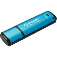 IronKey Vault Privacy 50 512 GB, USB-Stick hellblau/schwarz, USB-A 3.2 Gen 1