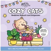 Cozy Cats / diverse, Malbuch für Erwachsene mit niedlichen Katzen zum Entspannen I Anti-Stress Ausmalbuch