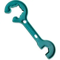 BlueCraft Druckminderer Zubehör Schlüssel 17mm für Überwurfmutter 1/4'' für Gasflasche, (2 in 1 Gasregler-Schlüssel mit Magnet), 5kg 11kg, Gasregler, Gasschlauch, Gasgrill, Gasofen, Gaskocher