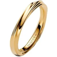 Pandora Fingerring DamenGedreht Goldfarben