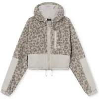 Johnny Urban Fleecejacke Carey kurze Teddyjacke (1-St) Warme Fleecejacke, Cropped, Gemütlicher Materialmix mit Sherpa Fleece