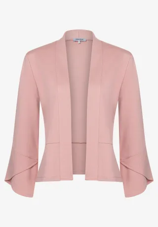 MORE & MORE - Jerseyjacke rosa - Gr. - 34