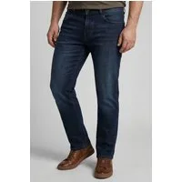 camel active Regular-fit-Jeans mit Leder-Badge