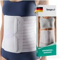 Seeger Gesundheitshaus Bauchband Bauchgurt – Abdominalbandage zur Stabilisierung von Bauch & Rumpf