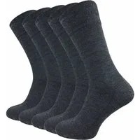 GAWILO Businesssocken für Herren aus 64% Schurwolle - Klimaregulierende Merino Socken (5 Paar) Socken aus Merino Wolle kühlen im Sommer und wärmen im Winter