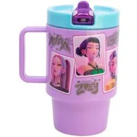 K-Pop Demon Hunters Becher 530 ml Kinder Trinkbecher für Schule Freizeit und Unterwegs, PP