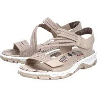 Rieker Riemchensandale Sommerschuh, Sandalette, Klettschuh, im Sportslook