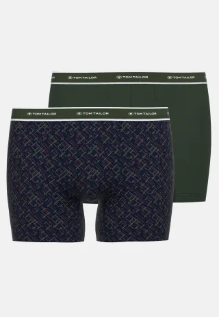 TOM TAILOR BODYWEAR - Wäsche Männlich grün-mittel-allover - Gr. - 8