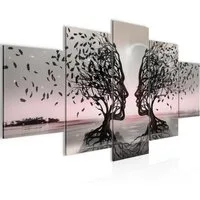Runa Art Wandbild Wandbilder Wohnzimmer XXL Liebespaar Moderne Bilder 200 x 100 cm