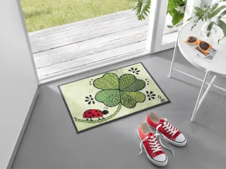 Glück auf allen Wegen wash + dry Fußmatte | Größe: 40x60cm