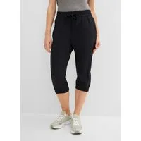 bonprix Funktionshose in 7/8 länge, Seitenschlitze mit Zipper, Reißverschlusstasche hinten