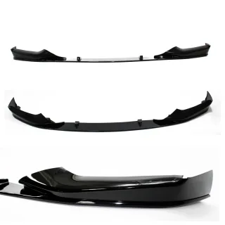 Frontspoiler Spoiler Lippe Stoßstange Schwarz Glanz für BMW 5er G30 G31 ab 02/2017- (nur für M-Paket)