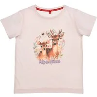 BONDI T-Shirt BONDI Mädchen T-Shirt 'Alpenqueen' mit Hirschprint