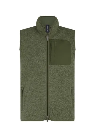 State of Art - Sweat-Cardigan grün - Gr. - M