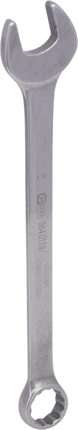 KS Tools EDELSTAHL Ringmaulschlüssel, abgewinkelt - 964.0119