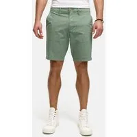 Indicode Chinoshorts Herren INLubin Chino Shorts Herrenshorts mit coolem Design durch dezentes Muster