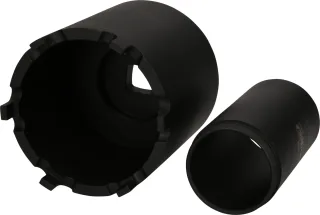 KS Tools Nutmuttern-Schlüssel-Satz mit Führungsrohr für Mercedes, Ø 100 mm , 2-tlg - 460.5645
