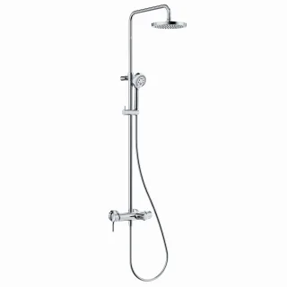 Kludi LOGO EHM Dual Shower System mit Wanneneinlauf chrom, 6808305-00 6808305-00