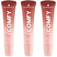 Essence Lipgloss feelin' comfy peptide lipgloss, 3-tlg.